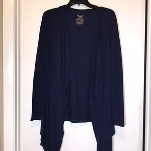 ⚡️Navy Blue Longline Cardigan Sweater⚡️